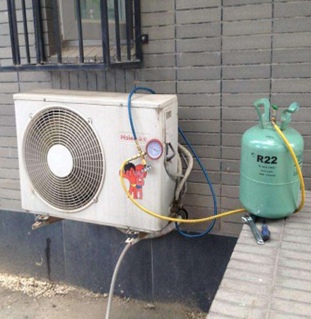 库伦空调加氟